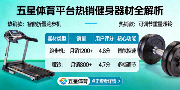 五星体育平台热销健身器材全解析，包括智能跑步机、多功能哑铃套装、椭圆机在家庭健身房中的使用场景